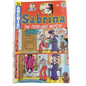 Archie Sabrina The Teenage Witch No #24 February 1975 Comic Book  Bagged Boarded